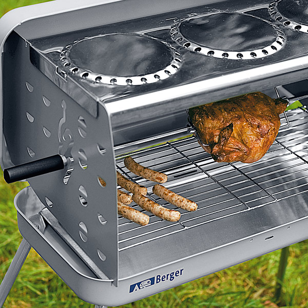 Produkte3Flammen Grill BergerCamping