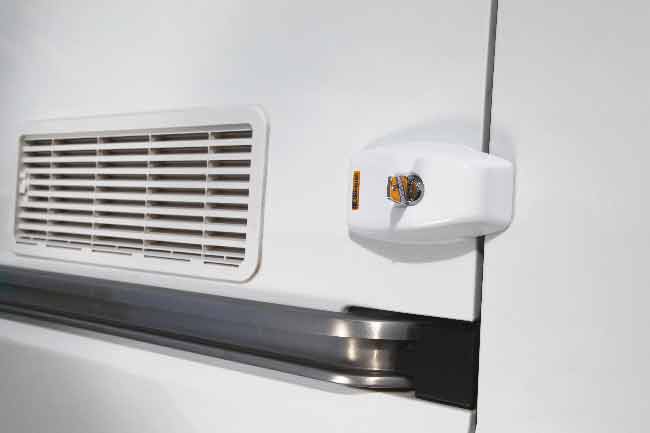 HEOSafe Türsicherung Fiat Ducato Modelljahr 2006-2021 mit